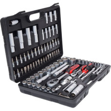 Ks Tools 1/4 +1/2  Socket Wrench -Set 96-pieces 917.0796