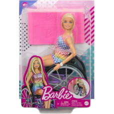 Mattel Barbie Fashionistas doll In a trolley checkered outfit