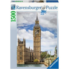 Ravensburger Polska Puzzle 1500 elements Funny cat on the Big Ben