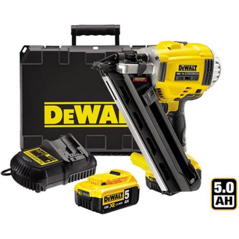 Dewalt GWOŹDZIARKA 18V 50-90mm 2x5,0Ah LI-ION BEZSZCZOTKOWA DCN692P2