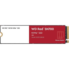 Western Digital SSD|WESTERN DIGITAL|Red SN700|250GB|M.2|PCIE|NVMe|Write speed 1600 MBytes/sec|Read speed 3100 MBytes/sec|TBW 500 TB|WDS250G1R0C