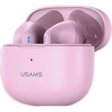 Usams Bluetooth Headphones TW S 5.2 NX10 Dual mic pink