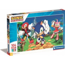 Clementoni Puzzles 104 elements Maxi Sonic