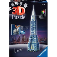 Ravensburger Polska 3D Puzzle Buildings at Night Chrystler Skyscraper