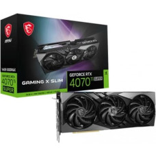 MSI Graphics card GeForce RTX 4070 Ti SUPER 16G GAMING X SLIM GDDRX6 192bit