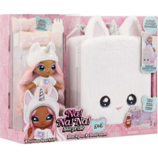 MGA Na Na Na Surprise 3-in-1 Backpack Bedroom Unicorn Playset Whitney Sparkles Fashion Doll