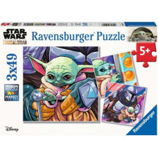 Ravensburger Polska Puzzle 3x49 elements Mandalorian