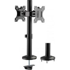 Logilink Dual monitor mount 17-32 ', steel