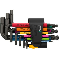 Wera 950/9 Hex-Plus Multicolour Imperial 3 angle wrench set