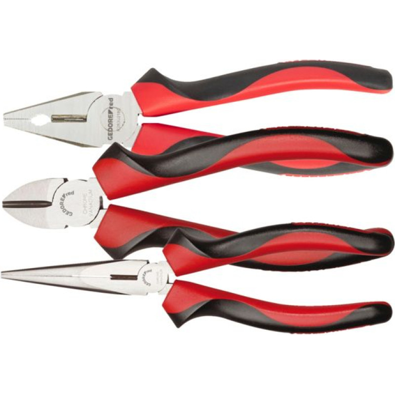 Gedore red Pliers Set 3-pieces