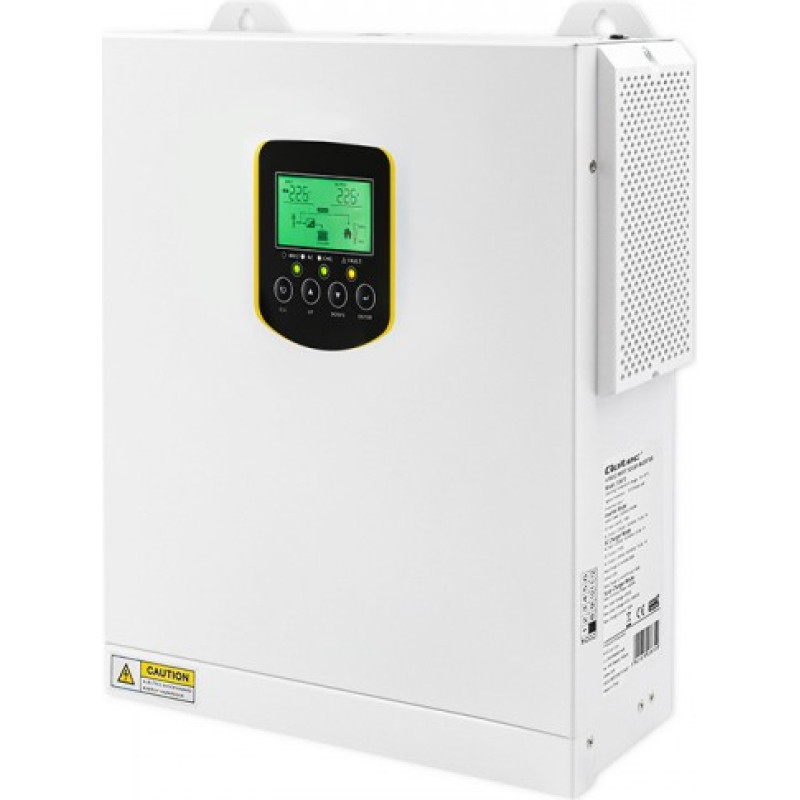 Qoltec Solar Inverter 2.5kVA Off Grid,100A,MPPT,LCD