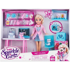 Zuru Sparkle Girlz Doll Set Pet Clinic