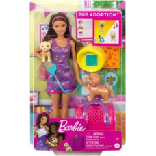 Mattel Doll Barbie and puppies