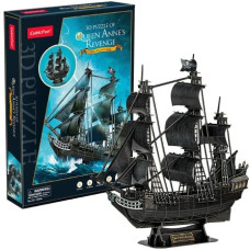 Cubic Fun Puzzle 3D Pirate Ship Queen Anne