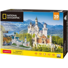 Cubic Fun Puzzle 3D Neuschwanstein Castle National Geographic