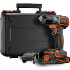 Black+Decker WIERTARKO-WKRĘTARKA 18V 1 x 1,5AH LI-ION AUTOSENSE + WALIZKA ASD184K