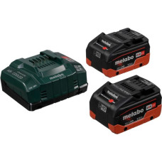 Metabo Basis-Set 2x 18V 5,5 Ah LiHD