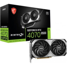 MSI Graphics card GeForce RTX 4070 SUPER 12G VENTUS 2X OC GDDRX6 192bit