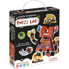 Czuczu Creative puzzles 63 elements - Robot Lab