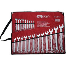 Ks Tools Ring Spanner-Set angled 21-pieces 6-32mm 517.0043