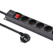 Qoltec Power strip for RACK 16A PDU,16xSCHUKO,vertical