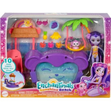 Mattel Enchantimals Tropical Pool Set + Monkey Doll