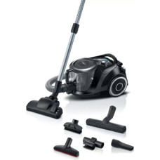 Bosch Serie 6 BGC41XSIL putekļusūcējs Cilindra putekļsūcējs Sauss 700 W Bezmaisa