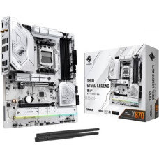 Asrock Motherboard X870 STEEL LEGEND WIFI AM5 4DDR5 M.2 ATX