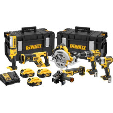 Dewalt 18 V 6 elementu KOMBIKĀCIJA + 3 x 5,0Ah + 2x DS300 DCK623P3