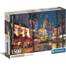 Clementoni Puzzles 1500 elements Compact Paris Montmarte