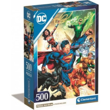 Clementoni Puzzles 500 elements Compact DC Comics Justice League