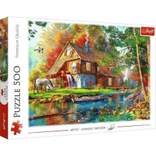 Trefl Puzzle 500 pieces Cottage by the river