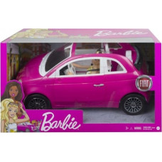 Mattel Doll Barbie + Fiat 500 Cabriolet