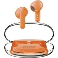 Awei Bluetooth Headphones 5.3 T85 ENC TWS orange