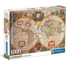 Clementoni Puzzle 1000 elements Compact Antic Map