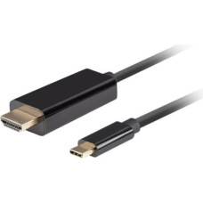 Lanberg Cable USB-C(M)->HDMI(M) 4K 60HZ 3M black