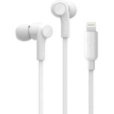 Belkin Headphones Lightning Connector White