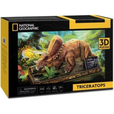 Cubic Fun Puzzle 3D National Geographic -Triceratops