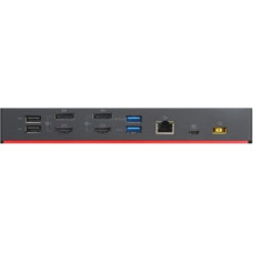 Lenovo Origin Storage 40AF0135EU dokstacija Dok-ligzda USB 3.2 Gen 1 (3.1 Gen 1) Type-A + Type-C Kokogles, Sarkans