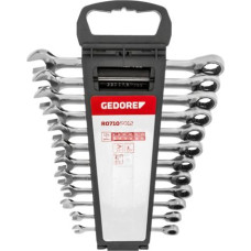 Gedore red Ratchet Spanner Set metric   12-pieces