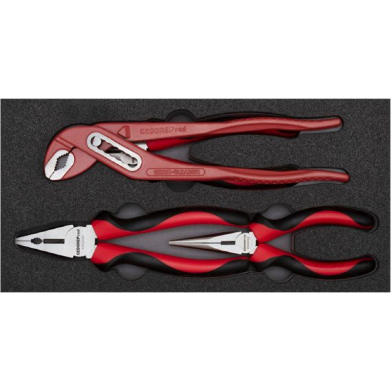 Gedore red Pliers Set 2/6 module   4-pieces