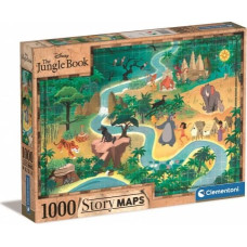 Clementoni Puzzles 1000 elements Story Maps The Jungle Book