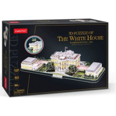 Cubic Fun Puzzle 3D LED White House