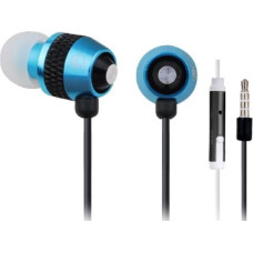 Gembird Earphones with mic 3,5mm jack (blue)