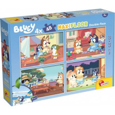 Lisciani Puzzle 4 x 48 pieces Bluey maxi floor