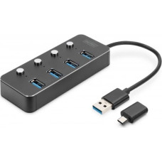 Digitus USB 3.0 Hub, 4-port DA-70247