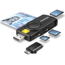 Axagon CRE-SMP2A smart reader + SD/microSD/SIM