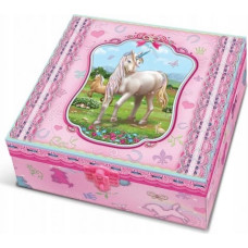 Pulio Pecoware Set in a box with shelves - Unicorns