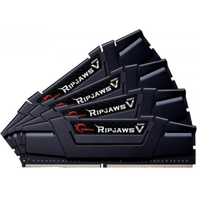 G.skill DDR4 32GB (4x8GB) RipjawsV 3200MHz CL16 rev2 XMP2 Black