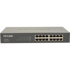 Tp-Link TL-SG1016D Nepārvaldīts Gigabit Ethernet (10/100/1000) Melns